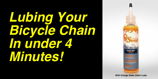 Post image for Lubing Your Bicycle Chain In Under 4 Minutes!