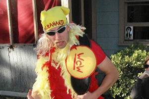 Feeling like Hulk Hogan at the Erwin Park race Feeling like Hulk Hogan at the Erwin Park race