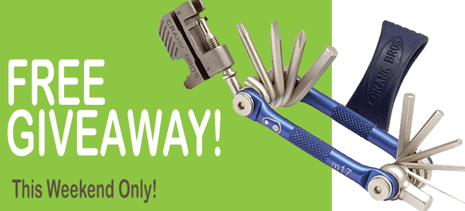 Crankbrothers Multi-17 Free Giveaway!